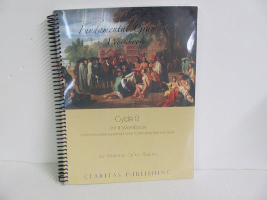Fundamental Grammar Workbook Claritas Publishing Pre-Owned Language Textbooks