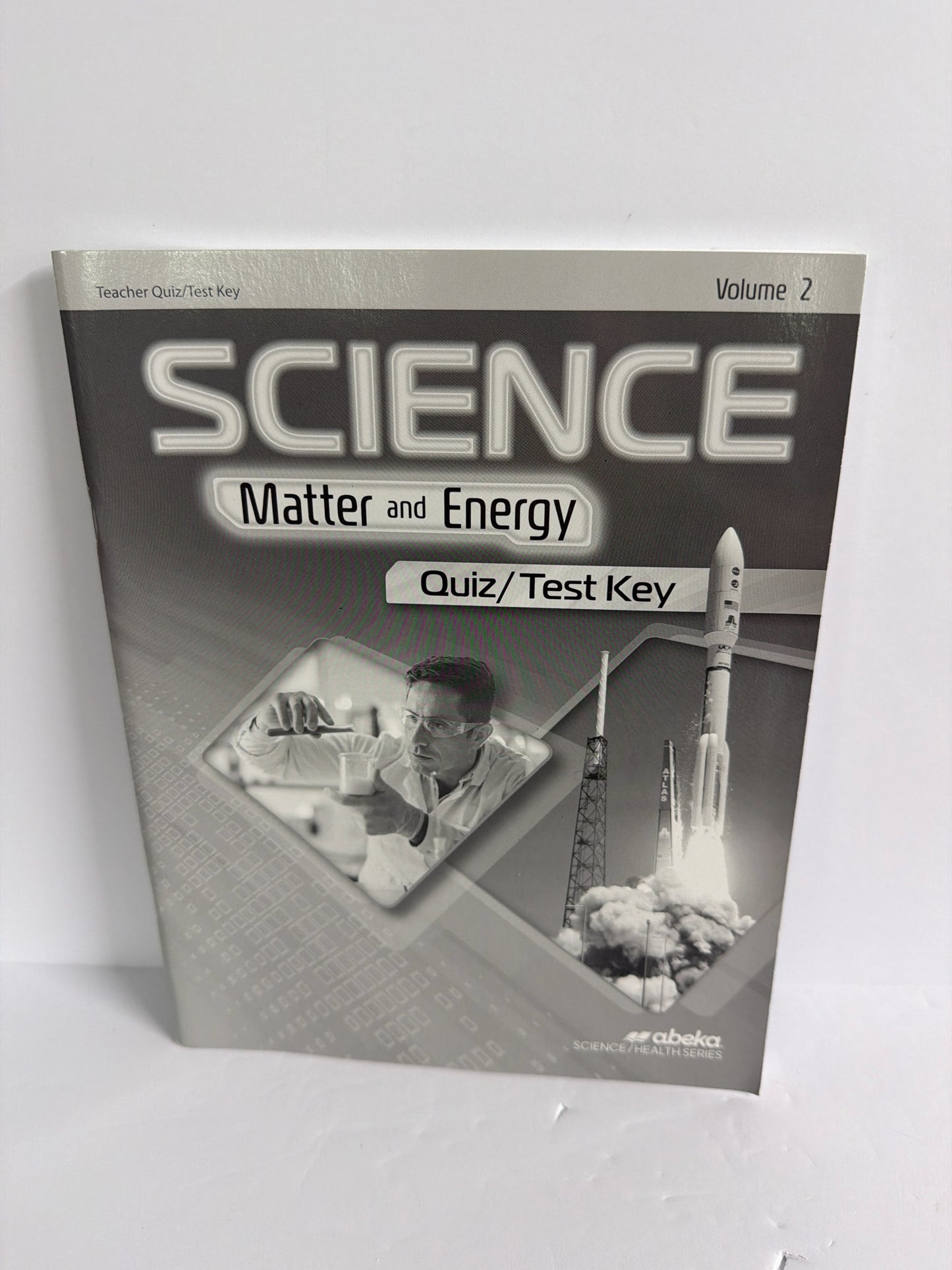 Matter and Energy Volume 2 Abeka Quiz/Test Key  Pre-Owned Science Textbooks