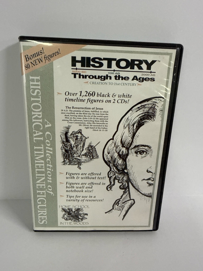 History Through the Ages Homeschool in the Woods CDs Pre-Owned Charlotte Mason