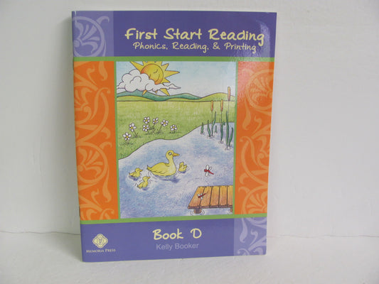 First Start Reading Book D Memoria Press Booker Elementary Reading Textbooks
