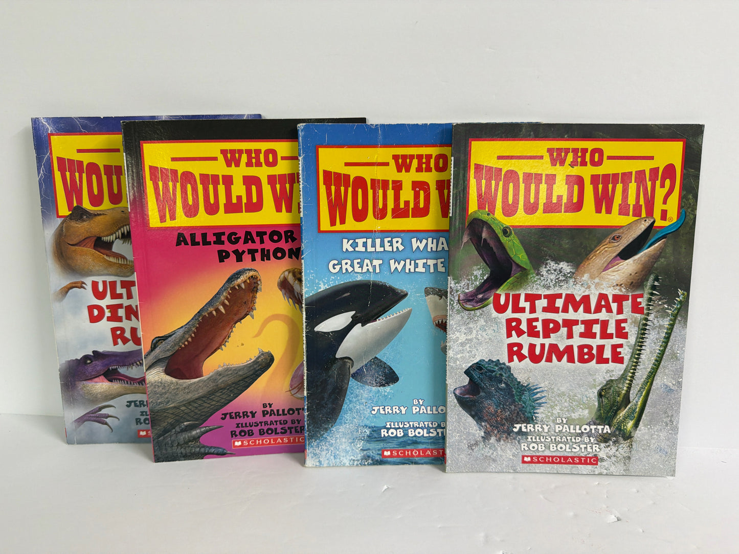 Who Would Win? Scholastic Set  Pre-Owned Elementary Children's Books