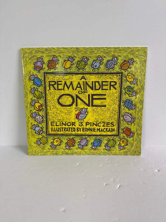 A Remainder of One Elinor J. Pinczes Houghton Mifflin Paperback Books