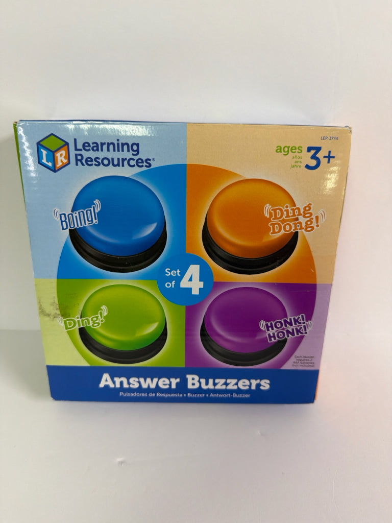 Answer Buzzers Learning Resources Pre-Owned Miscellaneous