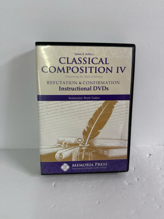 Classical Composition IV Memoria Press DVD Pre-Owned High School Memoria Press