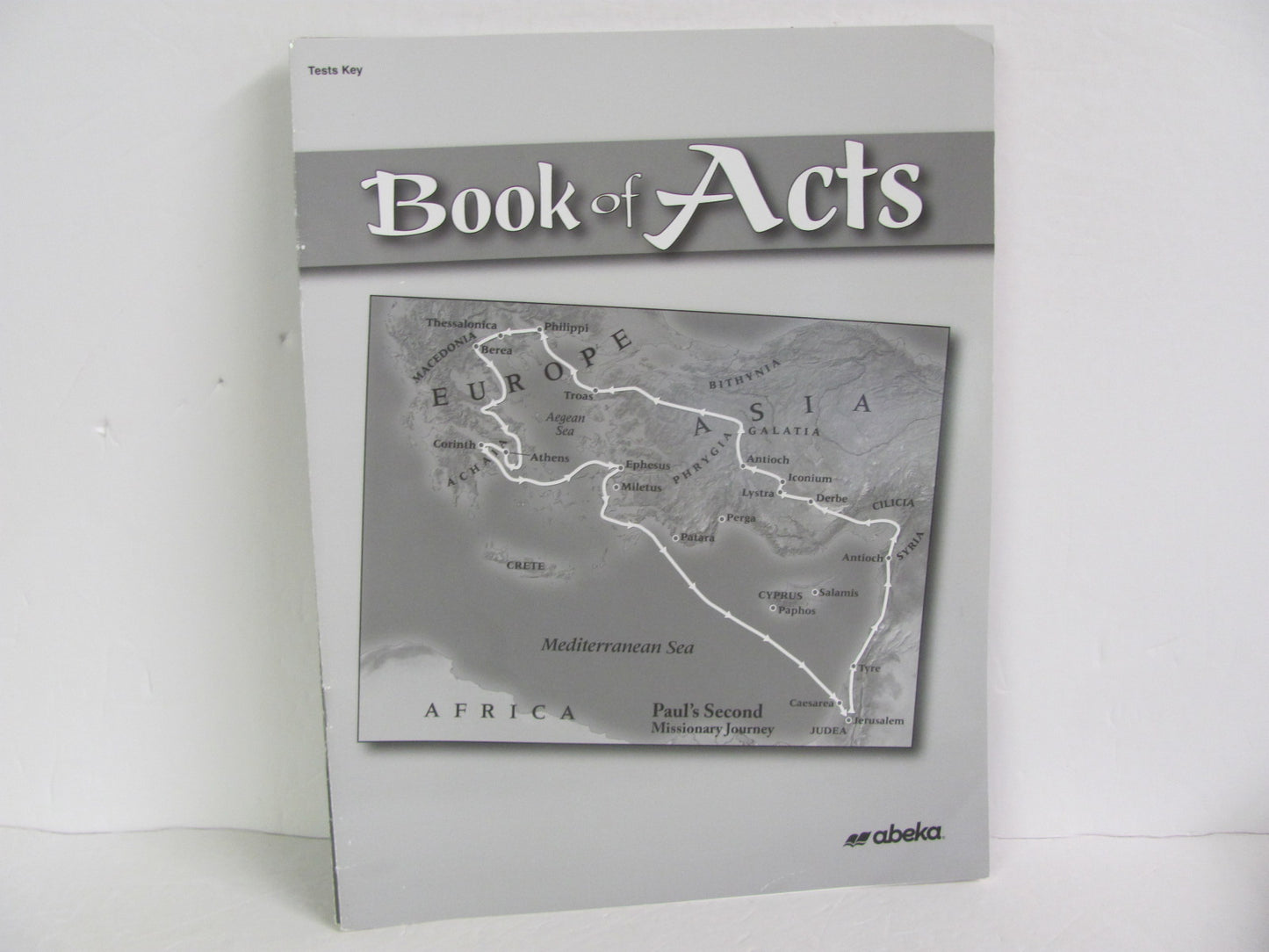 Book of Acts Abeka Test Key Pre-Owned 8th Grade Bible Textbooks