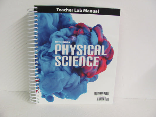 Physical Science BJU Press Teacher Lab Manual-Pre-Owned Science Textbooks