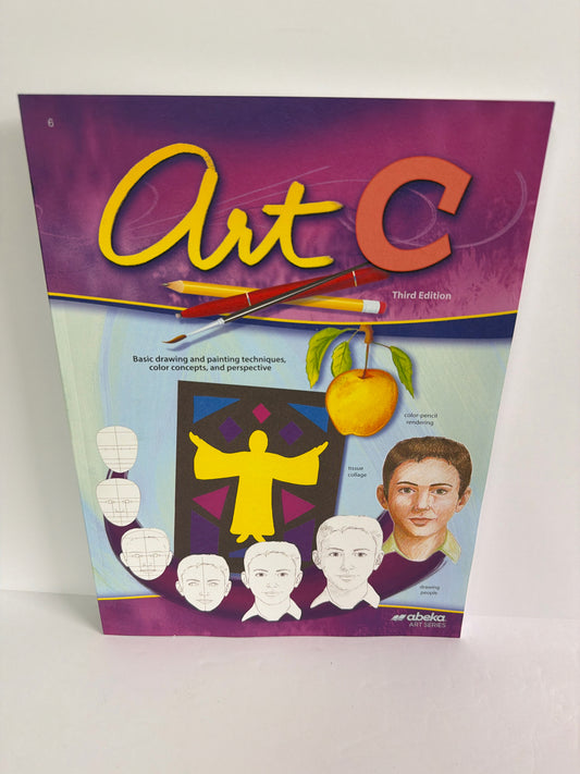 Art C Abeka Student Book Pre-Owned 6th Grade Fine Arts & Music