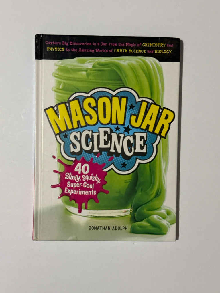 Mason Jar Science Storey Pre-Owned Jonathan Adolph Elementary Experiment Books