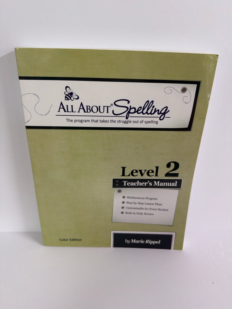 All About Spelling Level 2 All About Learning Marie Rippel Language Textbooks