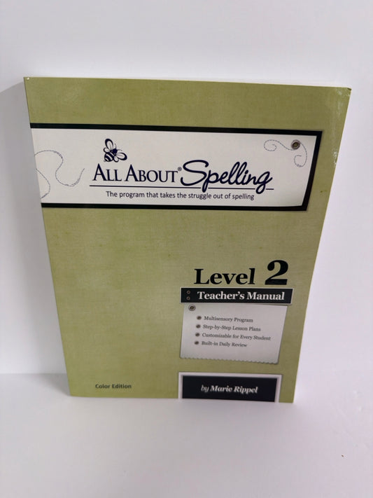 All About Spelling Level 2 All About Learning Marie Rippel Language Textbooks
