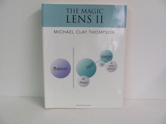 The Magic Lens II Royal Fireworks Pre-Owned Thompson Language Textbooks