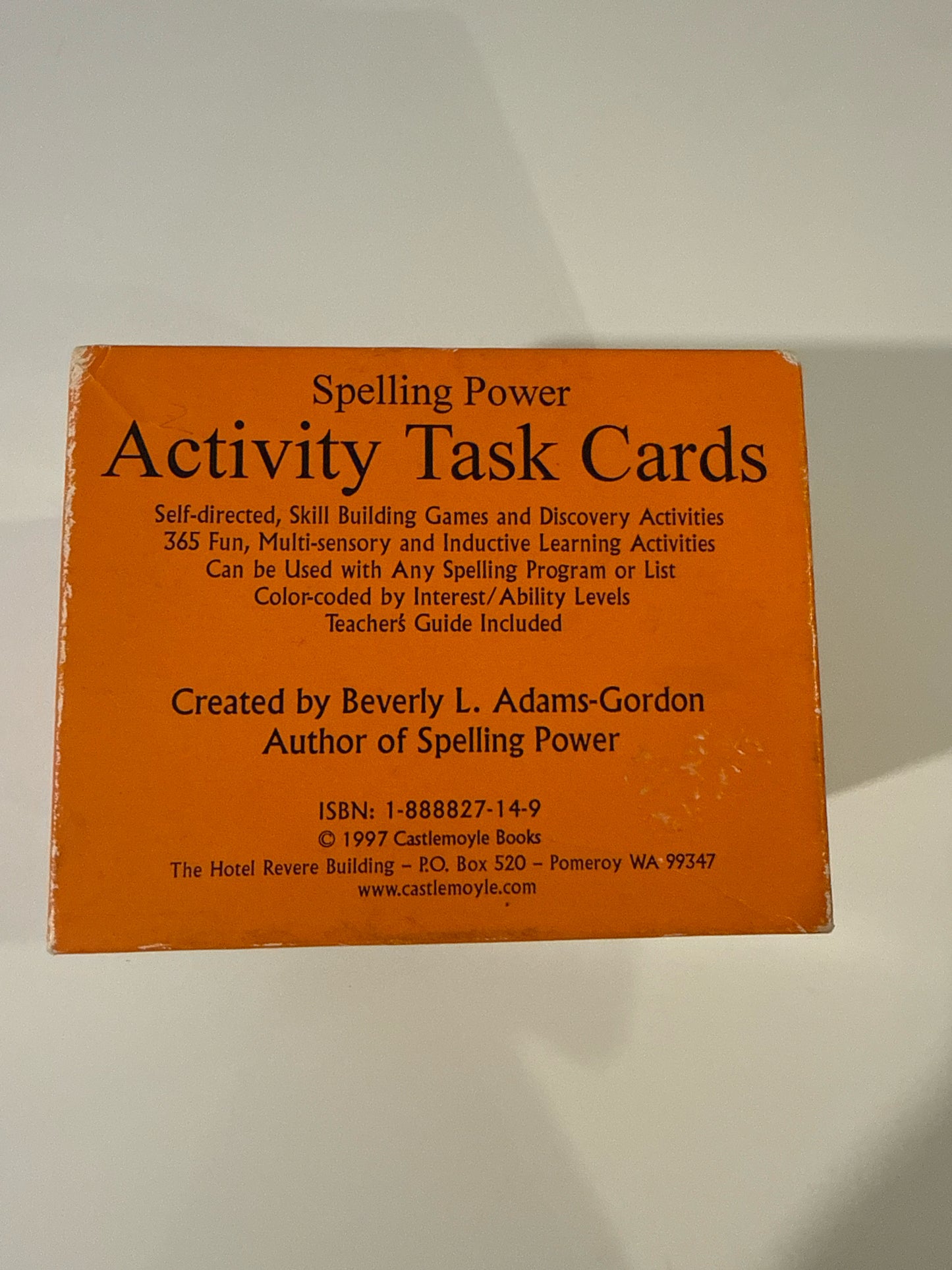 Spelling Power Spelling Power Pre-Owned Elementary Spelling/Vocabulary Books