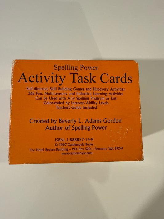 Spelling Power Spelling Power Pre-Owned Elementary Spelling/Vocabulary Books