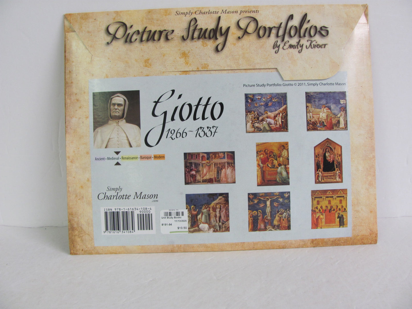 Picture Study Portfolios Simply Charlotte Mason Pre-Owned Unit Study Books