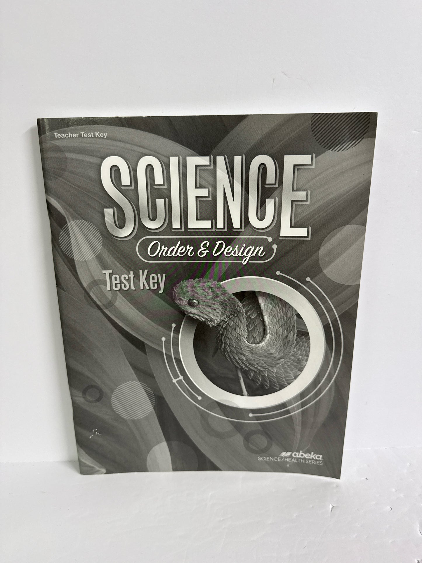 Order & Design Abeka Test Key Pre-Owned 7th Grade Science