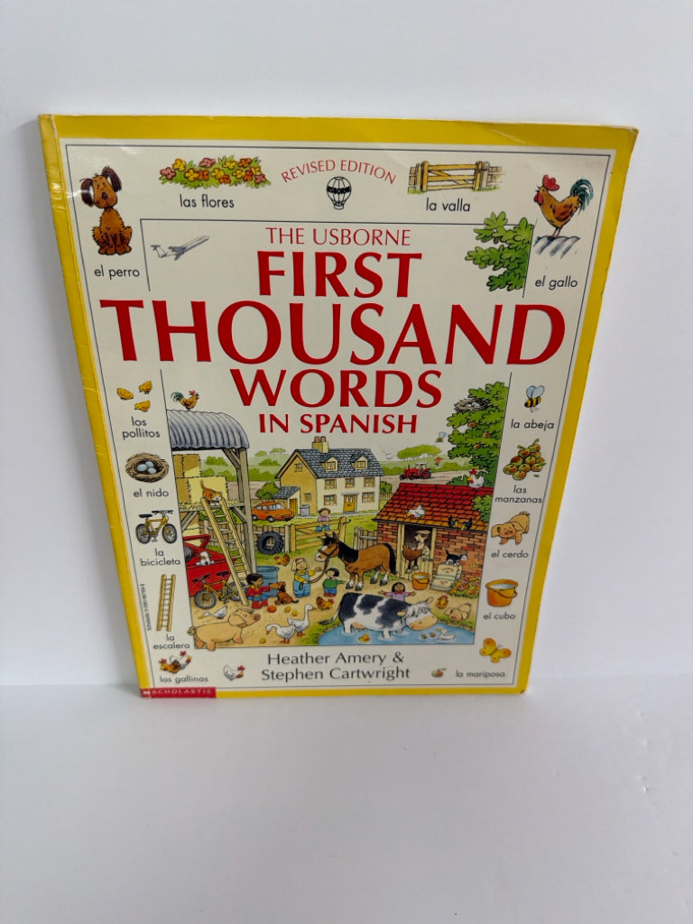 First Thousand Words iin Spanish Scholastic Pre-Owned Elementary Spanish