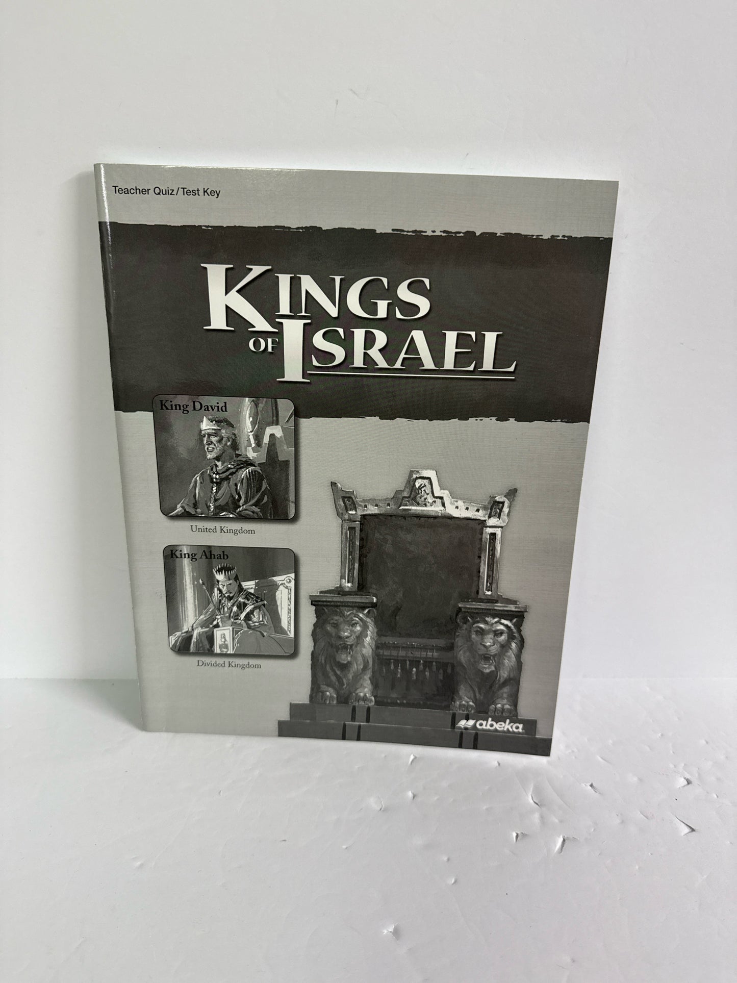 Kings of Israel Abeka Teacher Quiz/Test Key Pre-Owned 9th Grade Bible Textbooks