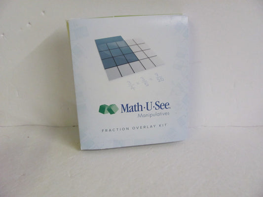 Fraction Overlay Kit Math U See Pre-Owned Elementary Mathematics Textbooks