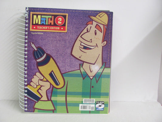 Math 2 BJU Press Teacher Edition  Pre-Owned 2nd Grade Mathematics Textbooks