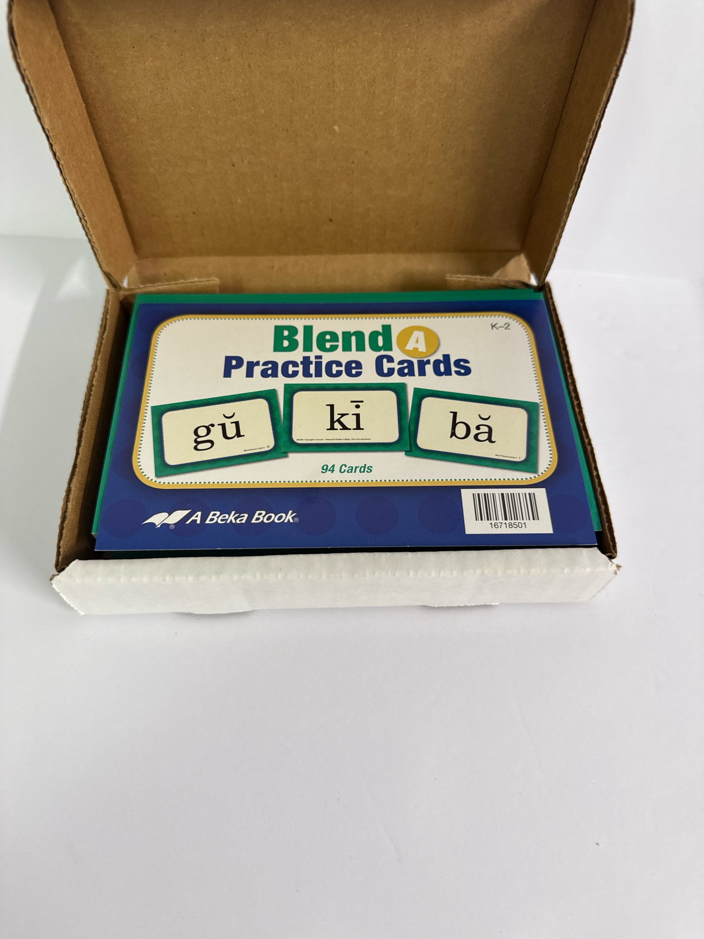 Blend A Practice Abeka Cards Pre-Owned Elementary Language Textbooks