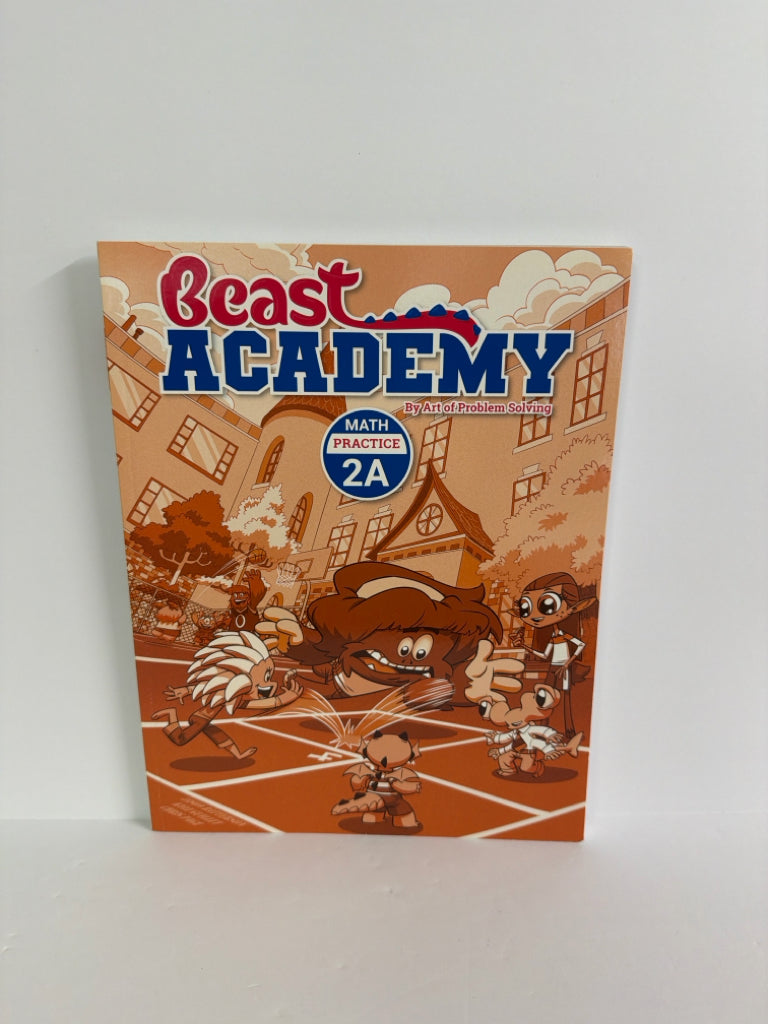 Math Practice 2A Beast Academy Student Book Pre-Owned Mathematics Textbooks