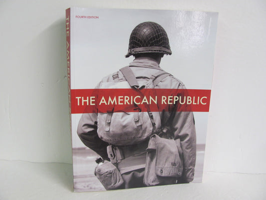 The American Republic BJU Press Student Book Pre-Owned History Textbooks