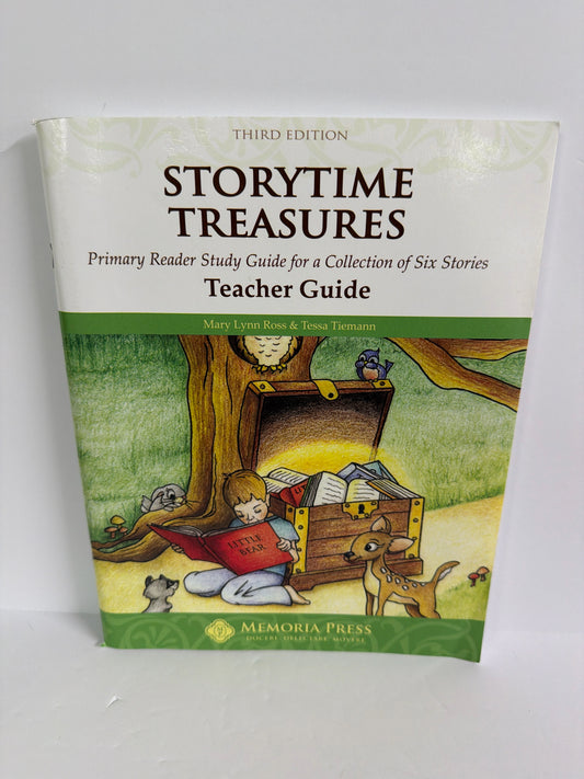 StoryTime Treasures Memoria Press Teacher Guide Mary Lynn Ross Literature