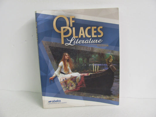 Of Places Literature Abeka Student Book Pre-Owned 8th Grade Reading Textbooks