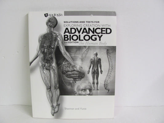 Advanced Biology Apologia Solution Key Pre-Owned High School Science Textbooks