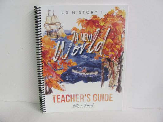 A New World Gather 'Round Teacher Guide  Pre-Owned American History Books