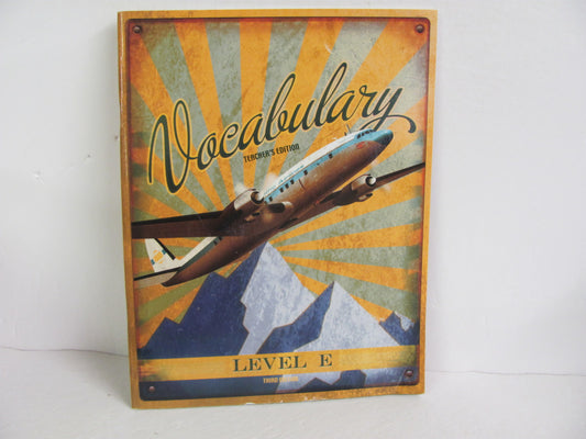 Vocabulary Level E BJU Press 11th Grade Spelling/Vocabulary Books