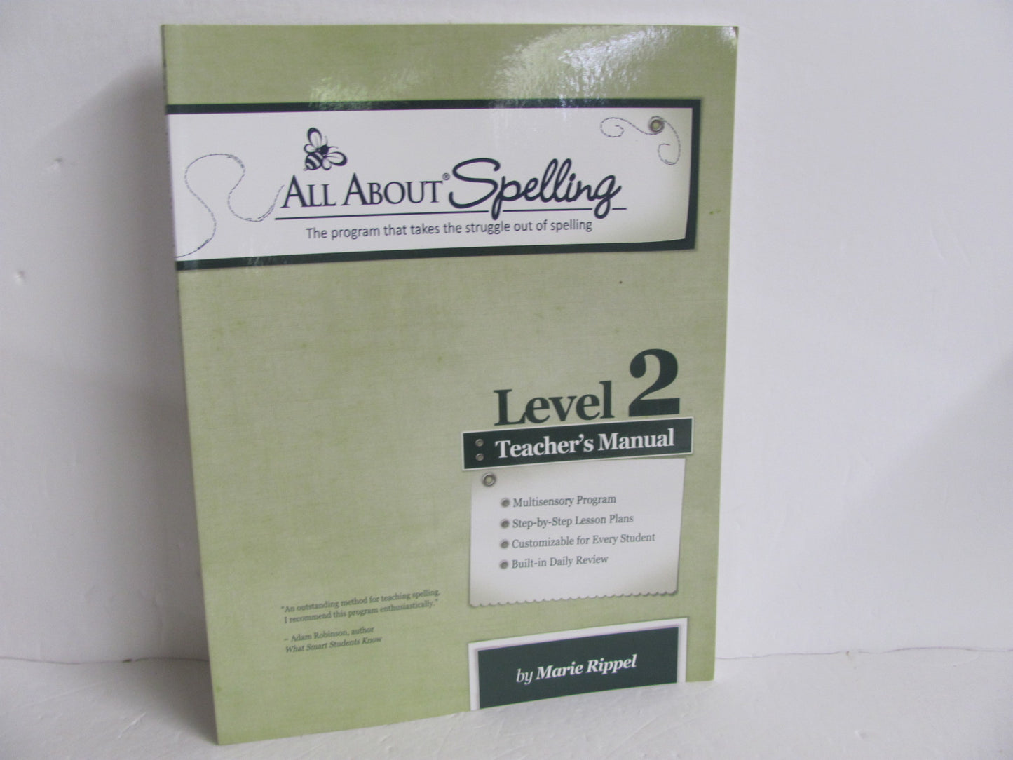 All About Spelling Level 1 Teacher Manual  Pre-Owned Spelling/Vocabulary Books