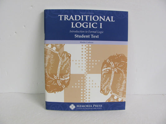 Traditional Logic I Memoria Press Student Book Pre-Owned Logic Books