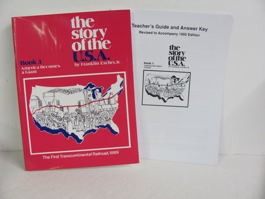 The Story of the USA EPS Set  Pre-Owned Elementary American History Books