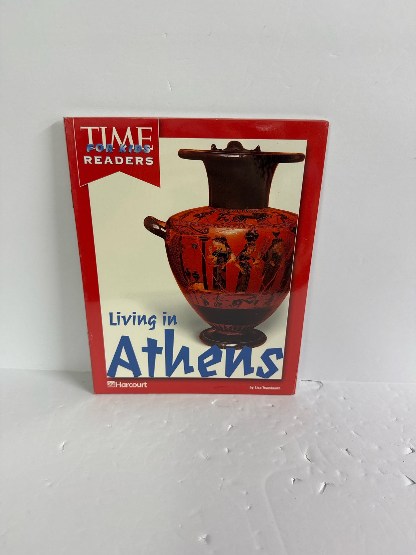 Living in Athens Harcourt Reader Pre-Owned Lisa Trumbauer Reading Textbooks