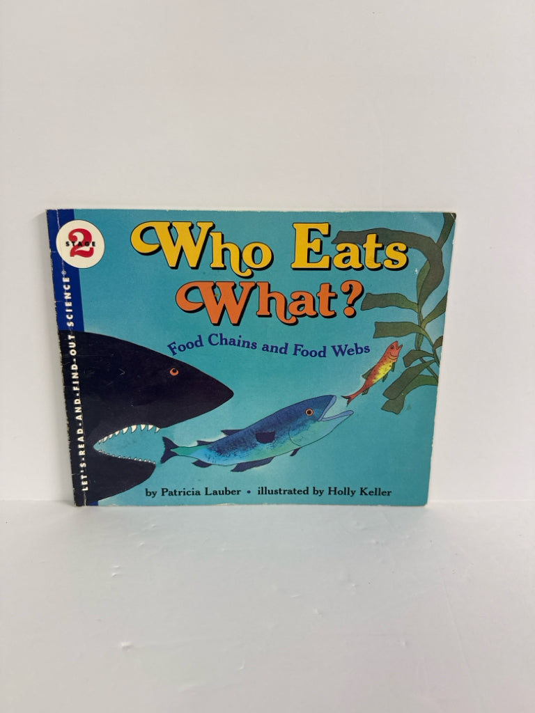 Who Eats What? Patricia Lauber Haper Trophy Phonics Readers