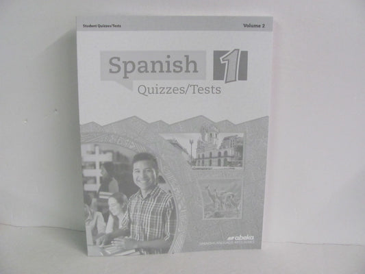 Spanish 1 Volume 2 Abeka Quizzes/Tests  Pre-Owned High School Spanish Books
