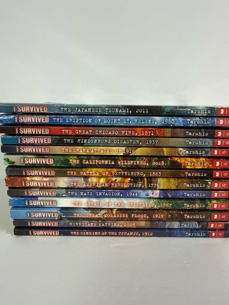 I Survived Lauren Tarshis Scholastic Juvenile Books