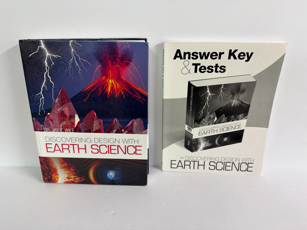 Discovering Design with Earth Scien Berean Builders 8th Grade Science Textbooks