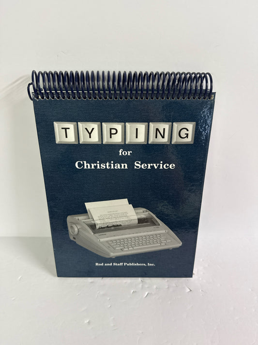 Typing for Christian Service Rod and Staff Electives Books