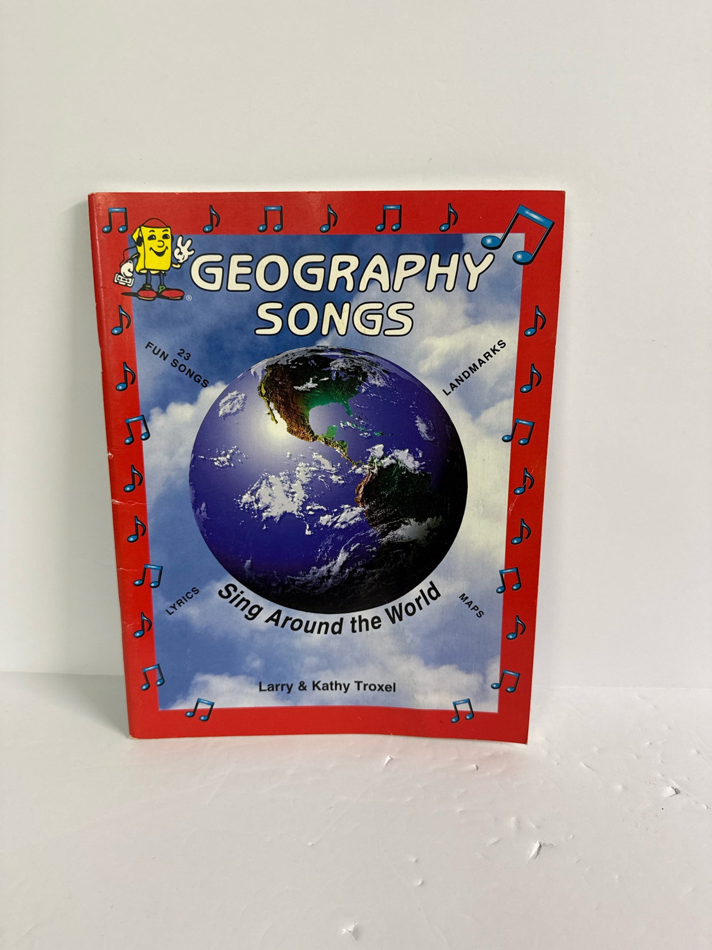Geography Songs Audio Memory Pre-Owned Larry & Kathy Troxel Elementary Geography