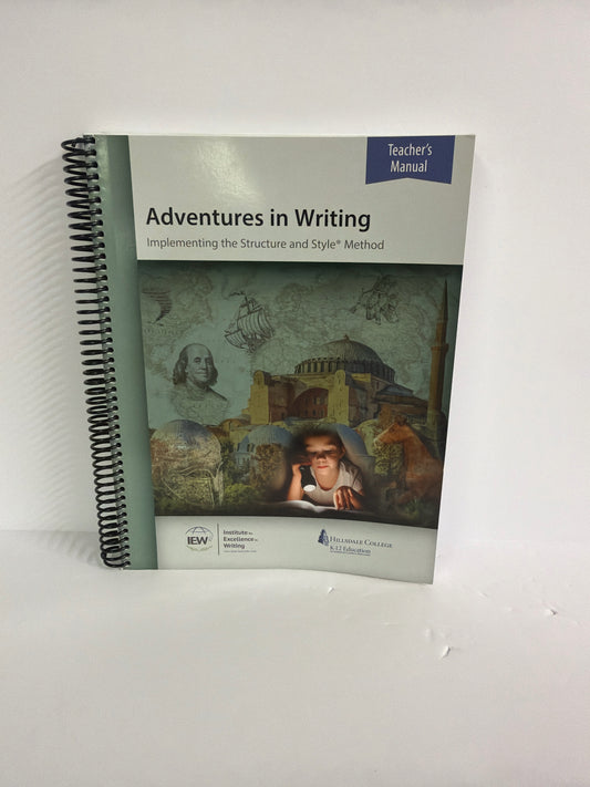 Adventures in Writing IEW Teacher Manual  Pre-Owned IEW Elementary Writing Books