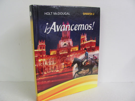 Avancemos! Spanish 2 HMH Books Student Book Pre-Owned High School Spanish Books