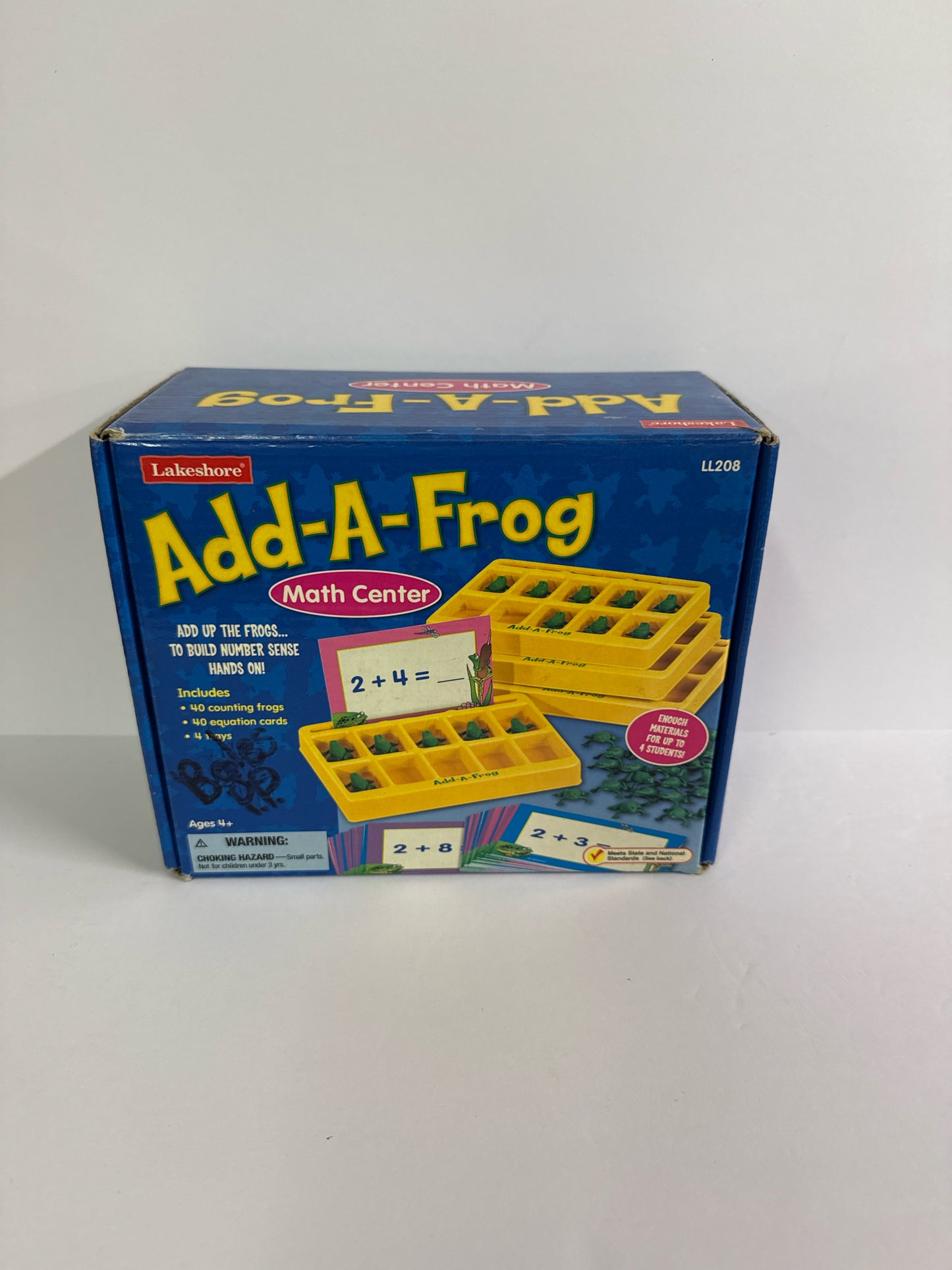 Add-A-Frog Math Center Lakeshore Pre-Owned Elementary Early Learning Books