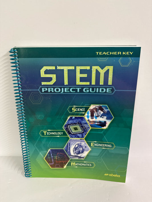 Stem Project Guide Abeka Teacher Key  Pre-Owned 9th Grade Science Textbooks