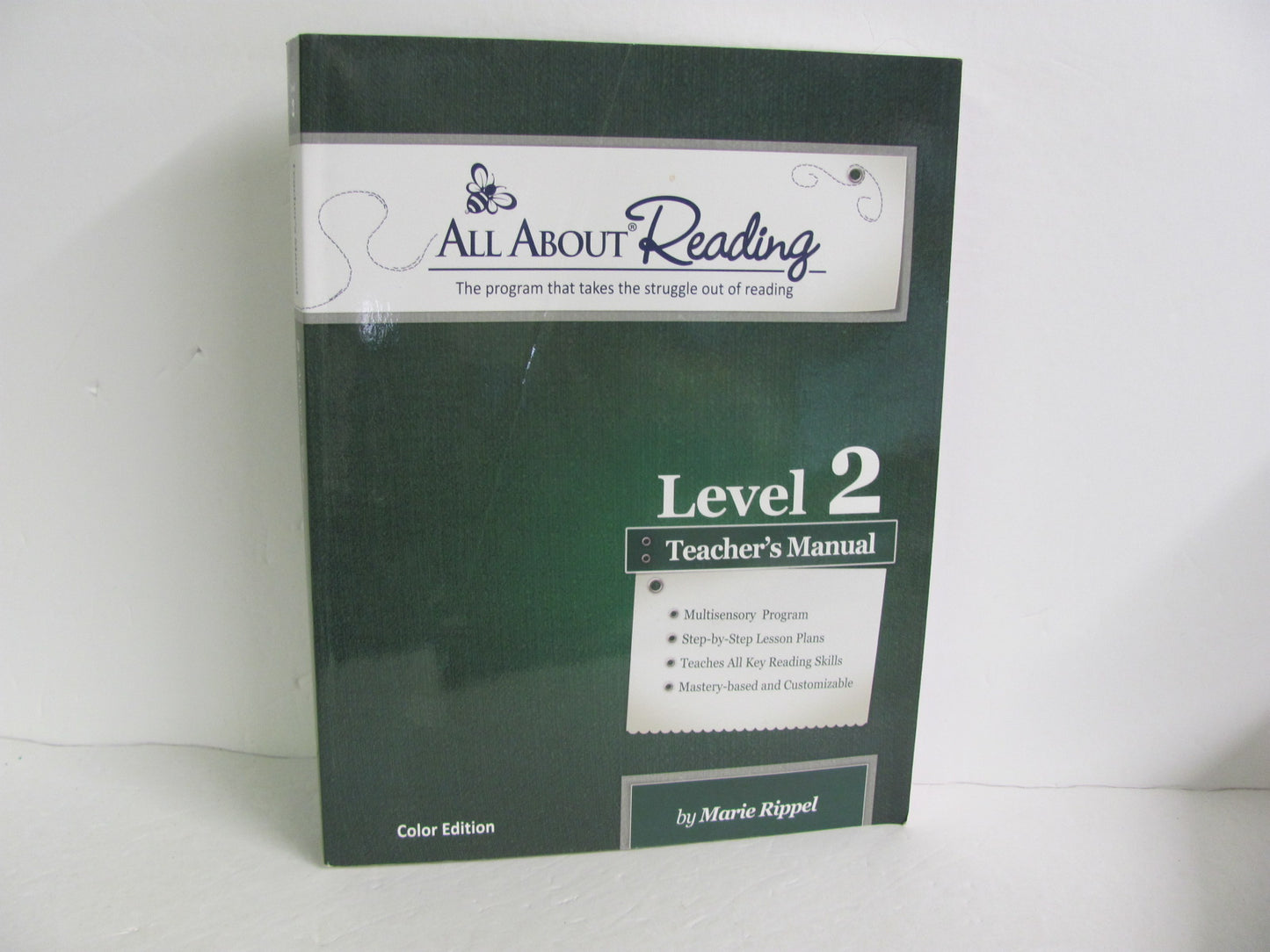 All About Reading Level 2 Teacher Manual  Pre-Owned Rippel Reading Textbooks