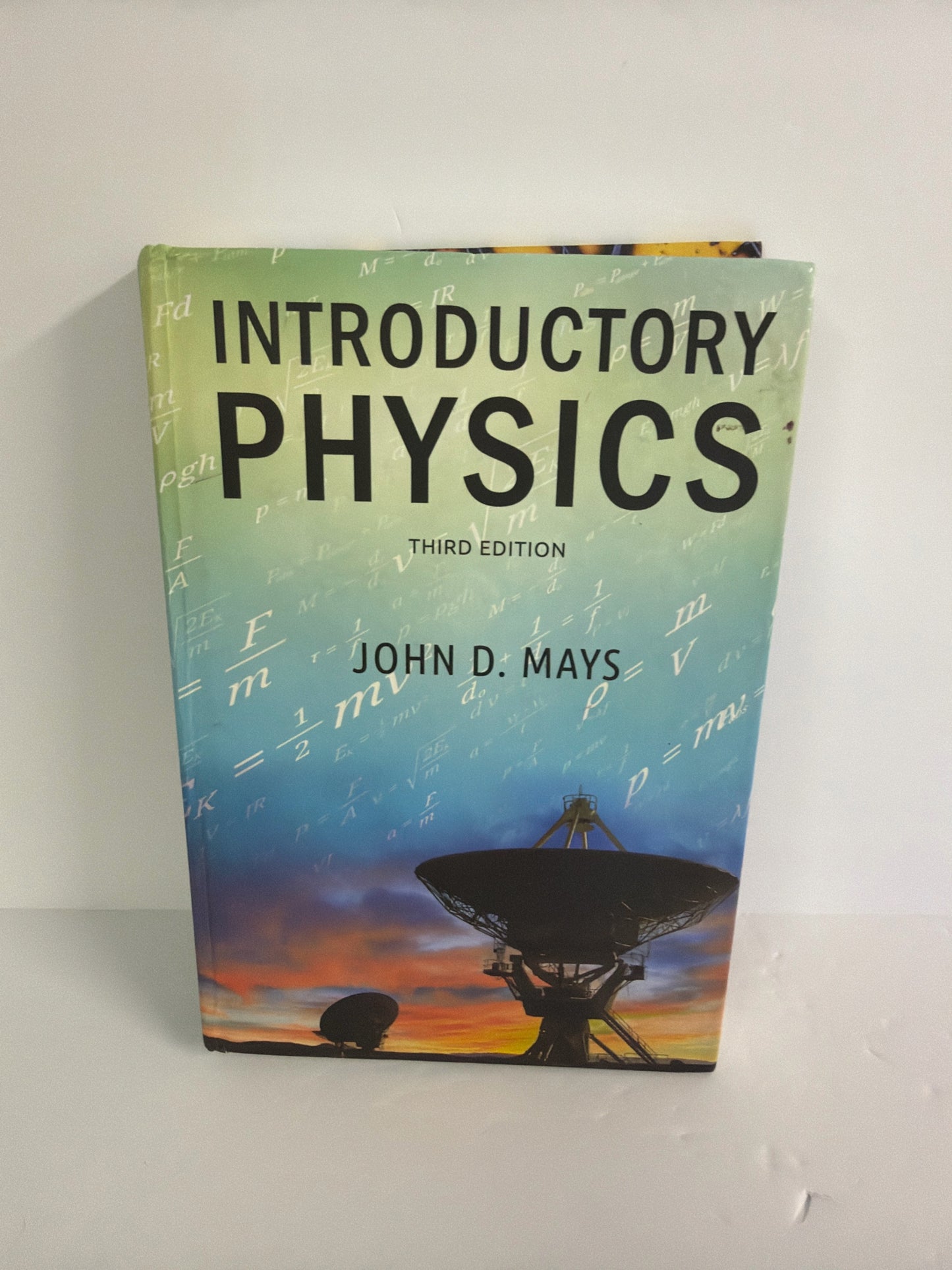 Introductory Physics Novare Textbook  Pre-Owned John D. Mays Science Textbooks