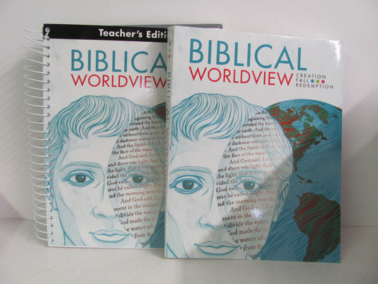 Biblical Worldview BJU Press Set  Pre-Owned 11th Grade Bible Textbooks