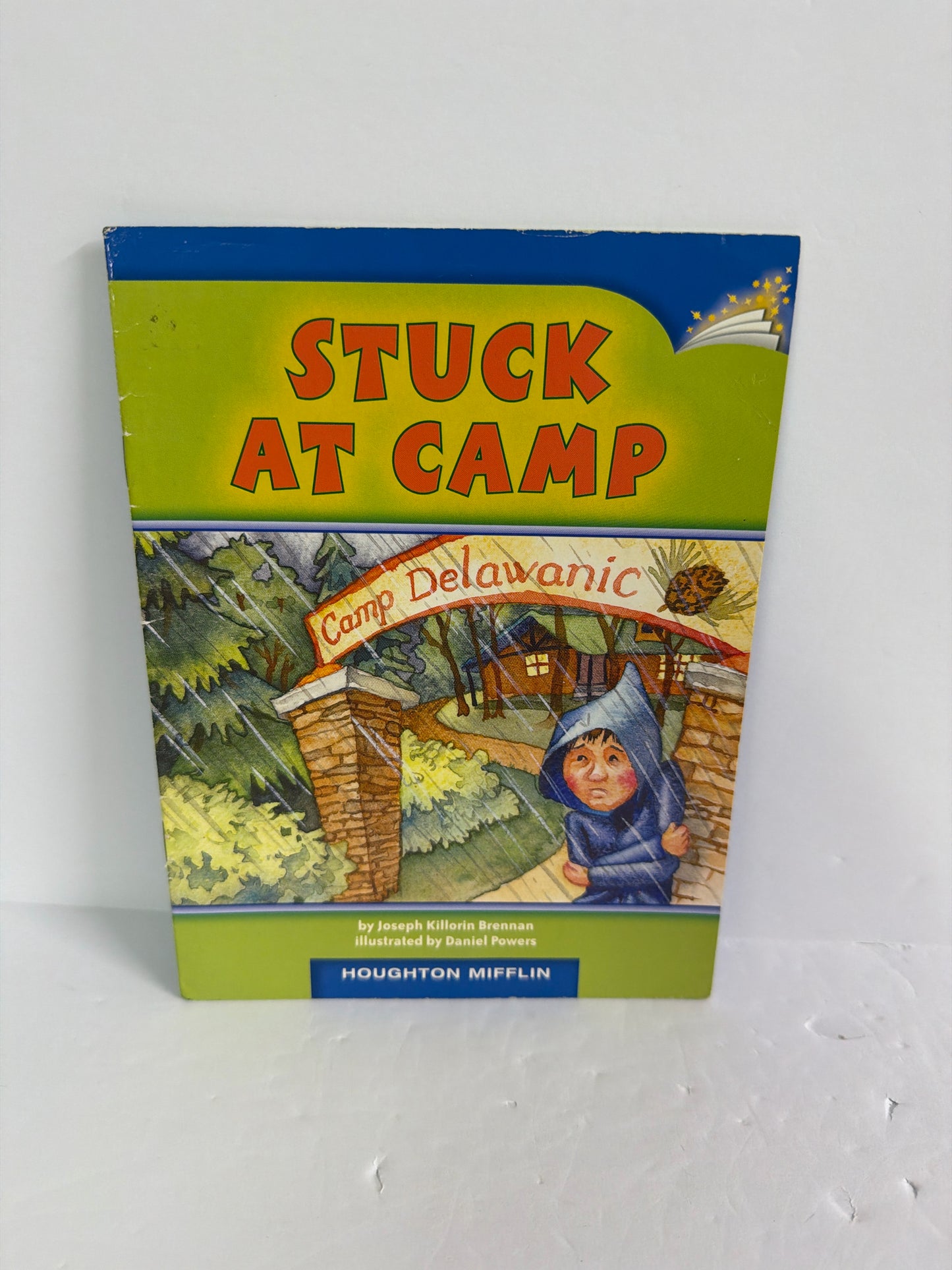 Stuck at Camp Houghton Mifflin Reader Pre-Owned Elementary Reading Textbooks