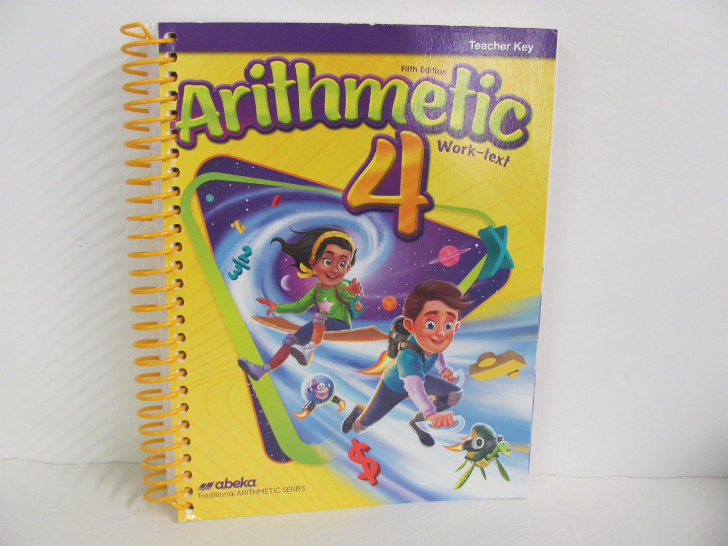 Arithmetic 4 Abeka Teacher Key  Pre-Owned 4th Grade Mathematics Textbooks